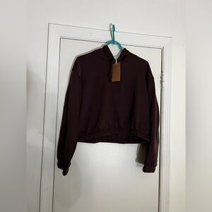 Project Social T Brown cropped hoodie #croppedhoodie
Size Small
Brand New